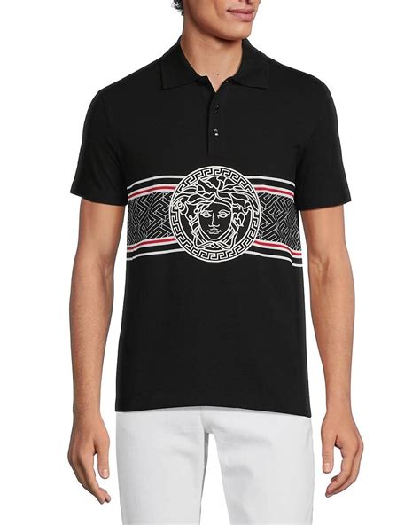 versace collection polo medusa|Versace Medusa Logo Taylor Fit Polo on SALE .